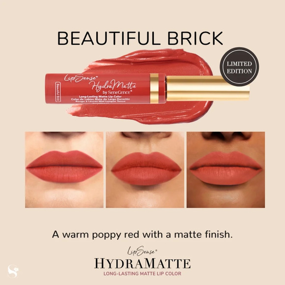 Beautiful Brick HydraMatte LipSense - Picture 1 of 3